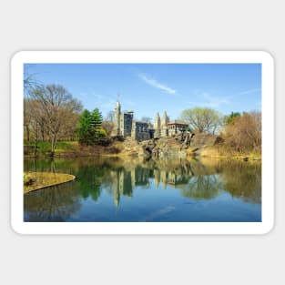 Belvedere Castle and Turtle Pond Sticker